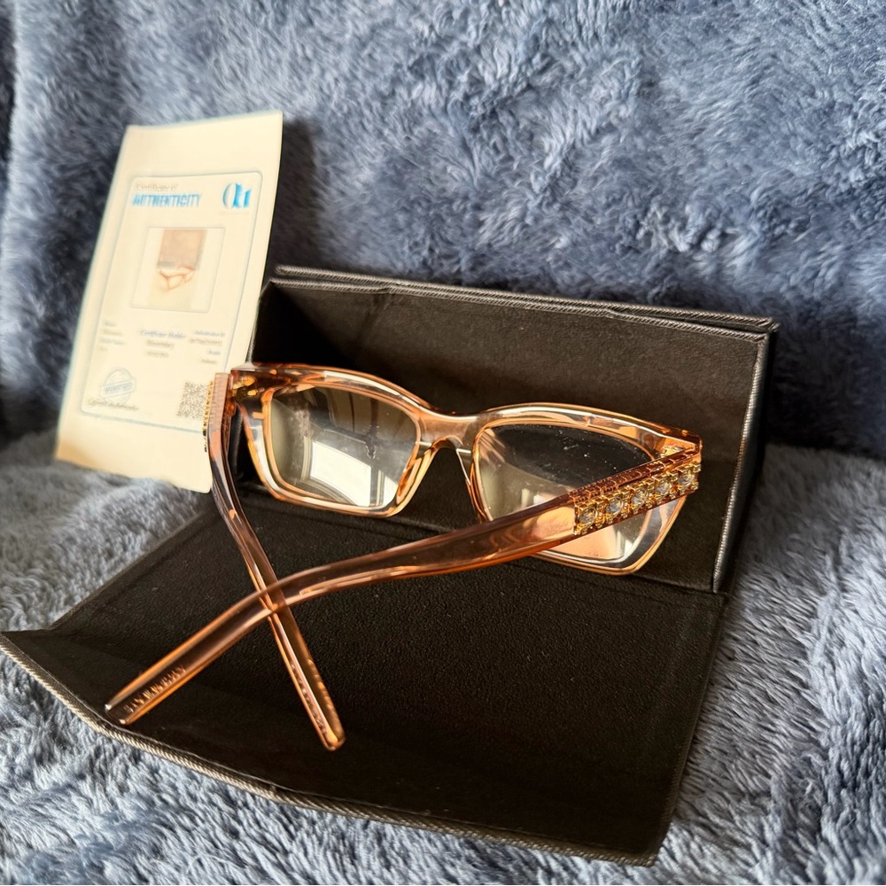 Givenchy Amber Rectangular Glasses - image 6